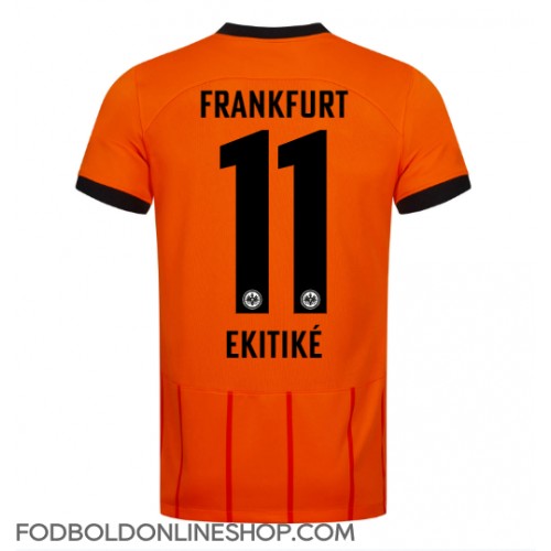 Eintracht Frankfurt Hugo Ekitike #11 Tredjetrøje 2024-25 Kortærmet